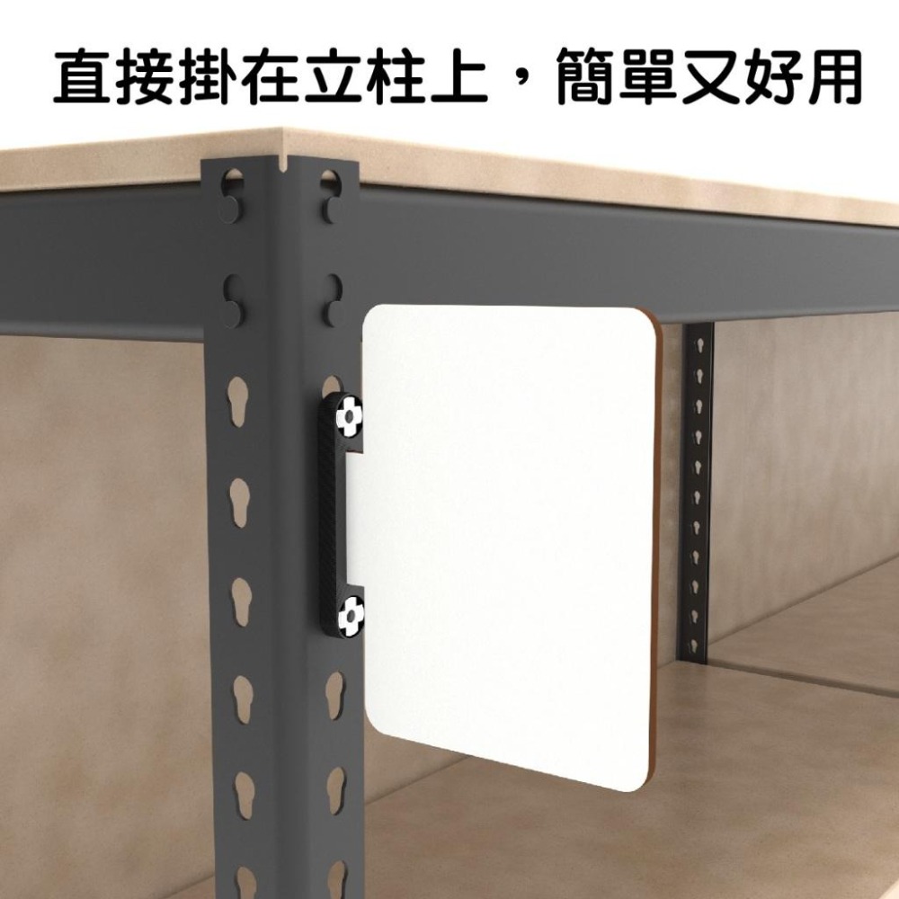 免螺絲角鋼專用標示牌牌插/警示牌/走道牌/路標/指示牌-細節圖3