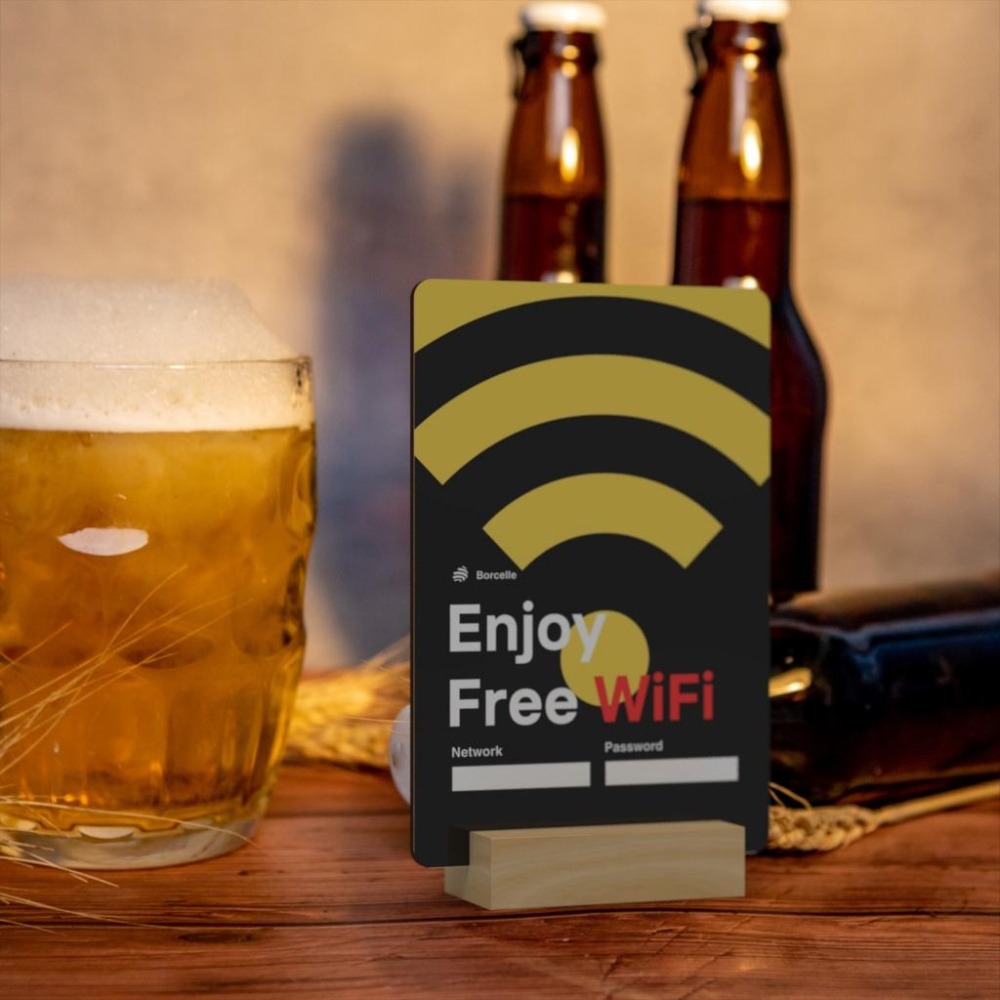 客製化木牌/客製化立牌/QRcode木板/QRcode立牌/菜單/立牌/警示標語牌/告示牌-細節圖6