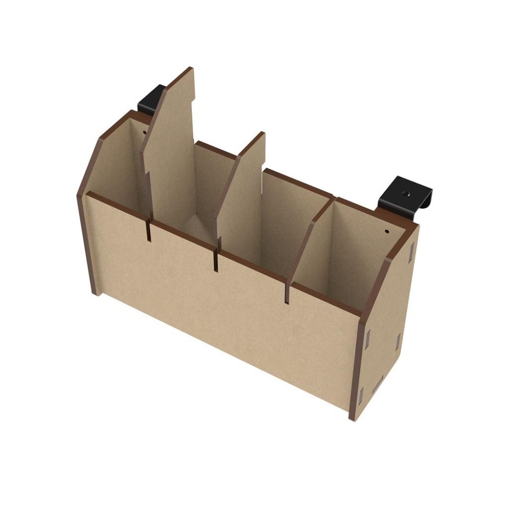 免螺絲角鋼零件整理盒 木質零件盒 整理盒 免螺絲角鋼 配件 角鋼 免螺絲角鋼 收納盒 筆筒  筷子筒 餐具筒-細節圖3