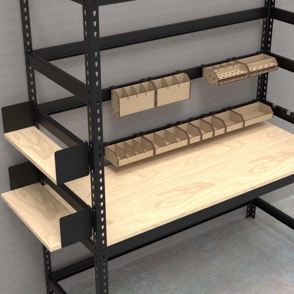 免螺絲角鋼零件整理盒 木質零件盒 整理盒 免螺絲角鋼 配件 角鋼 免螺絲角鋼 收納盒 模型工具 模型零件盒 收納 模型-細節圖6