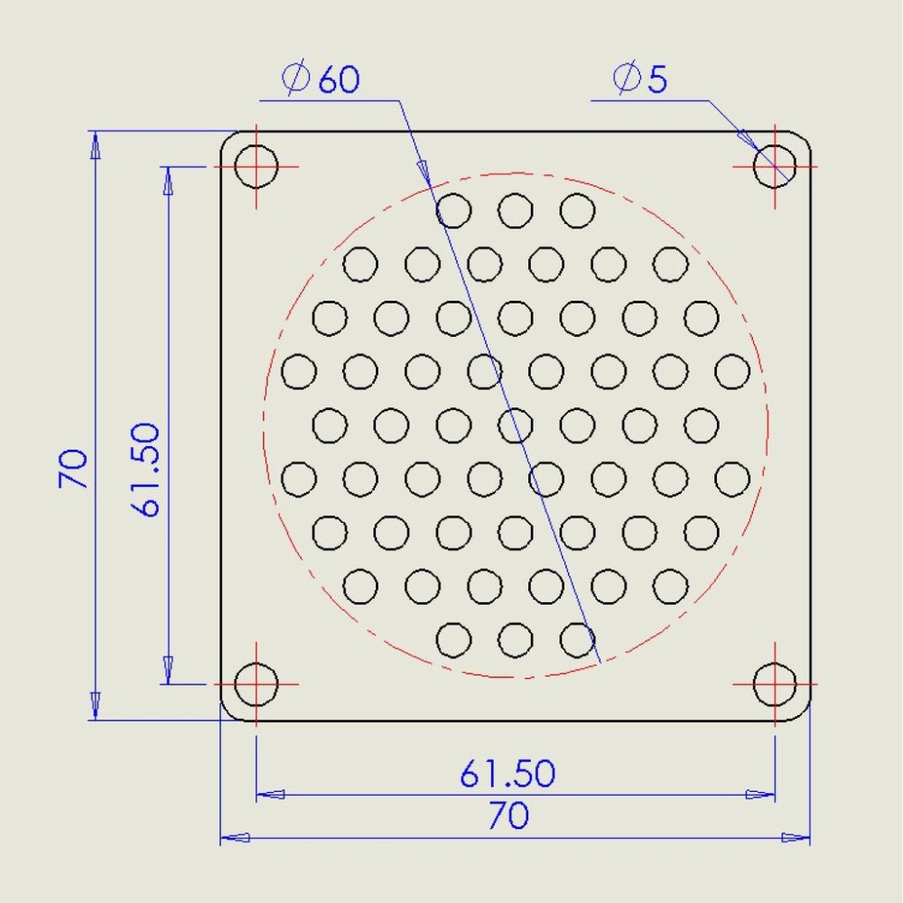 壓克力通風網 壓克力 風扇網 洞洞網 壓克力板 通風網 透明通風網 壓克力網-細節圖3