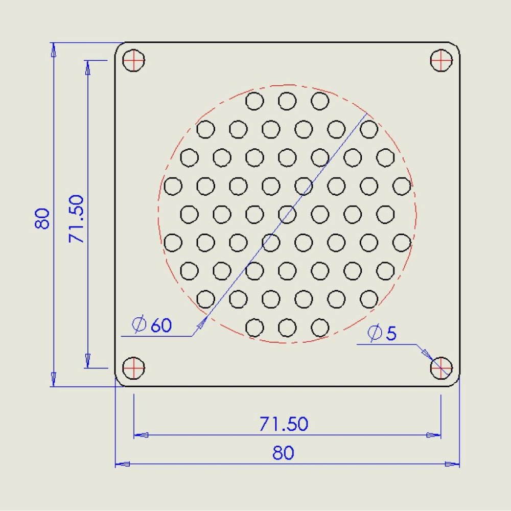 壓克力通風網 壓克力 風扇網 洞洞網 壓克力板 通風網 透明通風網 壓克力網-細節圖4