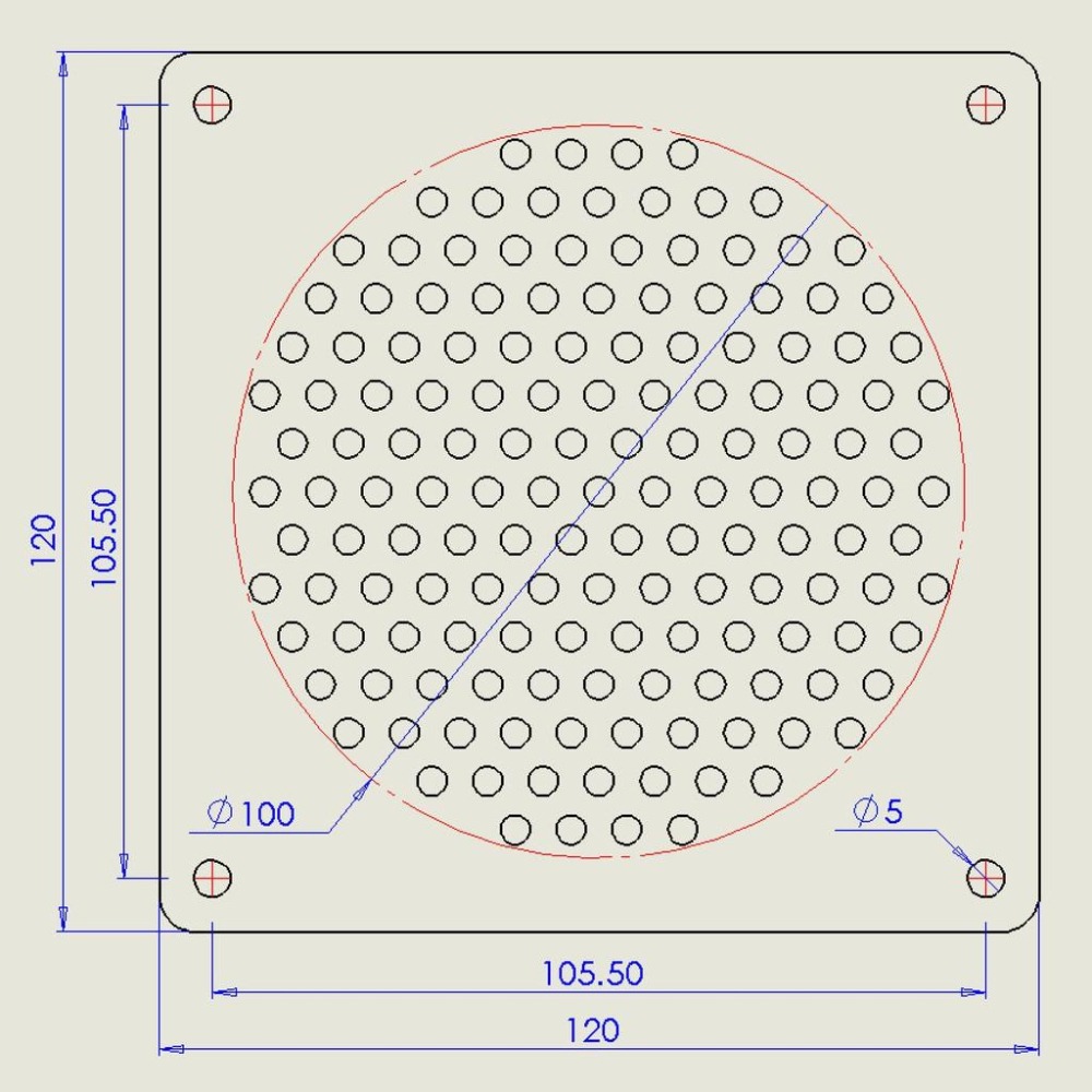 壓克力通風網 壓克力 風扇網 洞洞網 壓克力板 通風網 透明通風網 壓克力網-細節圖7
