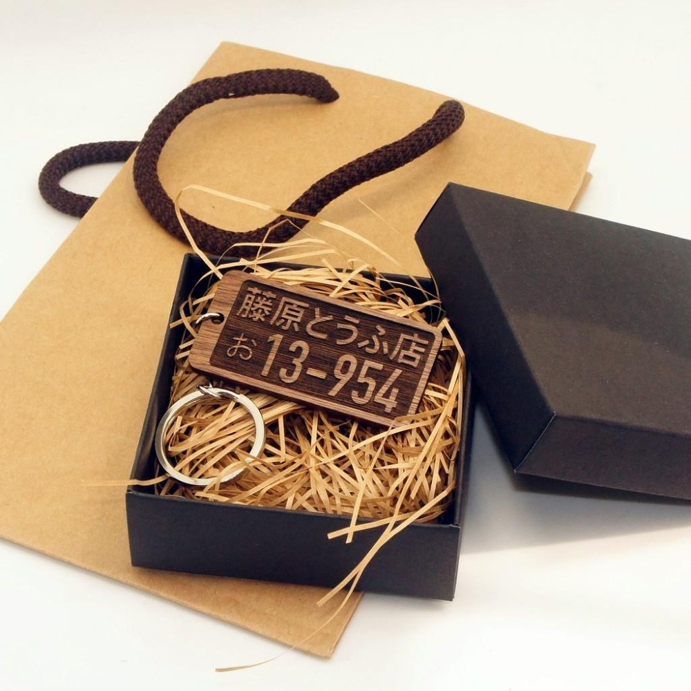 碰世代設計 BON4D 客製化車牌鑰匙圈 吊飾 個性化商品-細節圖2