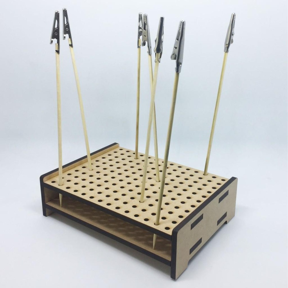 噴漆夾 鱷魚夾 串燒夾 模型用噴漆夾 記事夾 10支-細節圖3