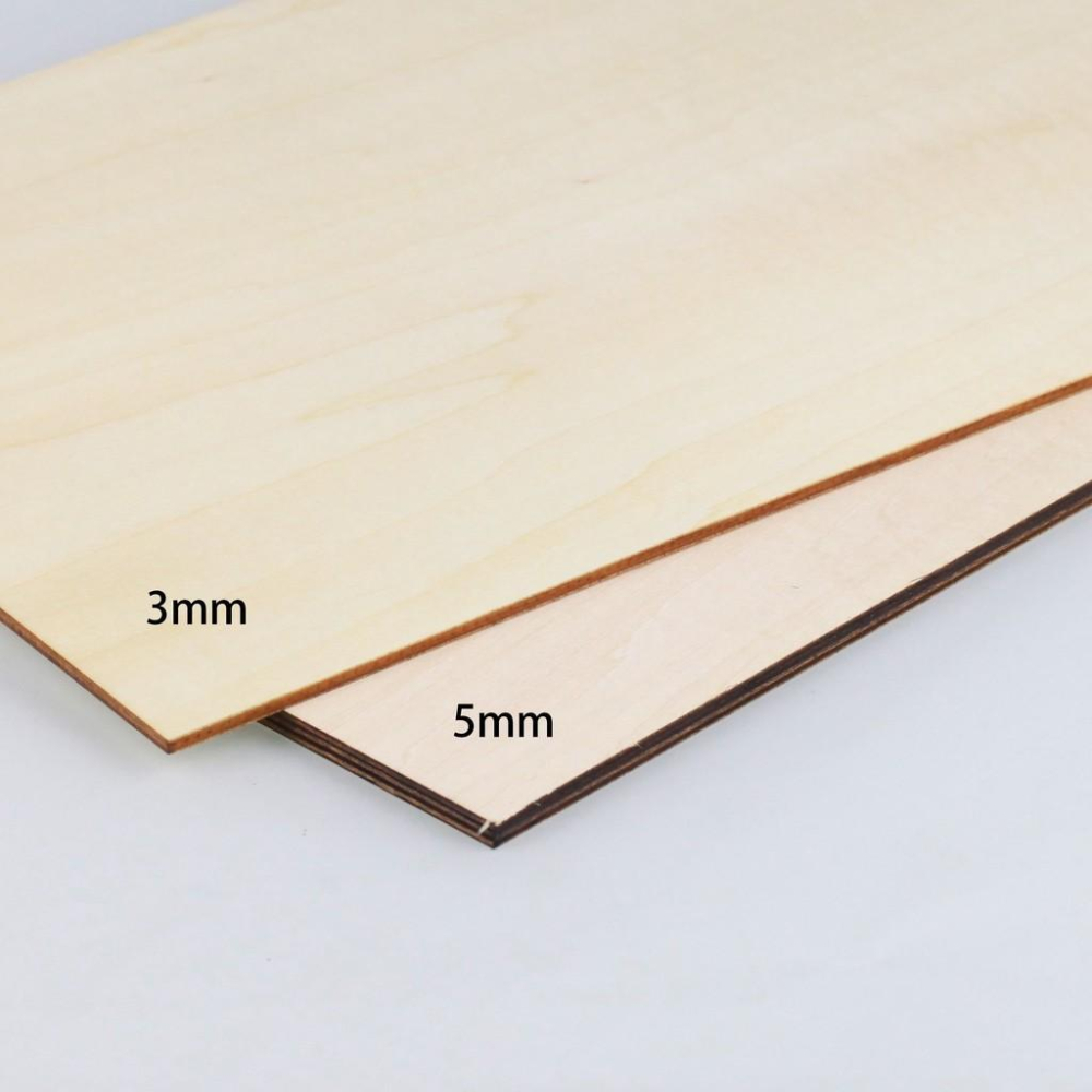 【碰世代設計】A3-3mm 椴木板/椴木合板/椴木層板/模型板/恐龍模型用板/木板/烙畫/雷射雕刻/木片-細節圖2