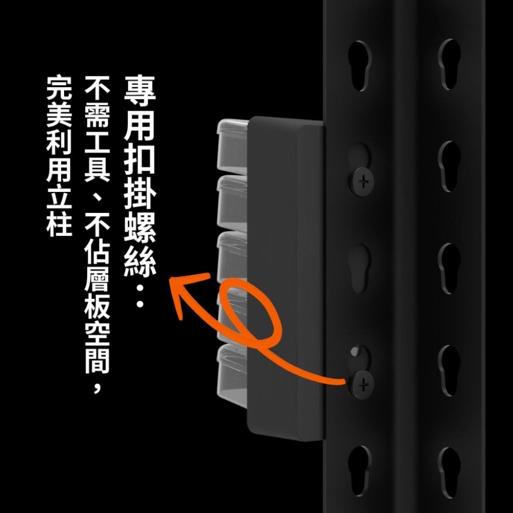 【碰世代設計】立柱用零件整理盒/角鋼配件/無螺絲角鋼配件/零件整理盒/零件收納盒/零件盒/收納盒/螺絲盒/墊片盒/-細節圖4