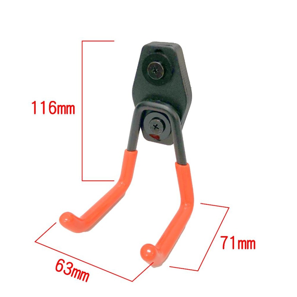 【碰世代設計】角鋼配件 角鋼掛鉤 立柱掛鉤 立柱用包膠雙掛勾 免螺絲角鋼配件 萬用掛鉤 掛鉤 掛勾 角鋼配件 吊衣掛鉤-細節圖5