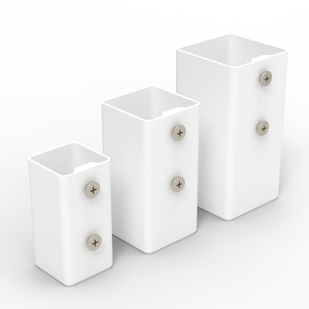 【碰世代設計】角鋼配件/無螺絲角鋼配件/角鋼收納盒/角鋼收納桶/角鋼收納罐/角鋼收納/筆筒/收納桶/收納盒/置物盒-規格圖6