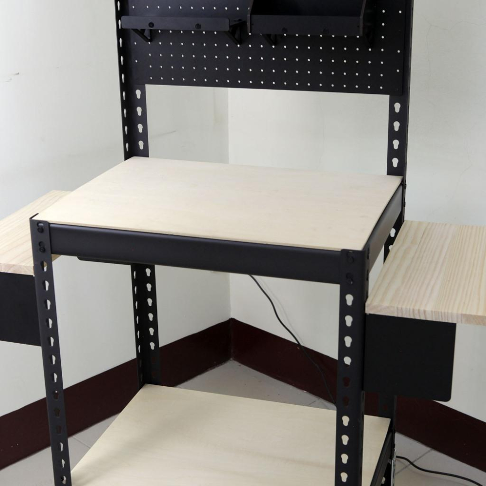 【碰世代設計】角鋼配件 層板架 折疊支架 層板架 層板托 壁掛支架 折疊托架 層板托架 延伸桌 側桌-細節圖4