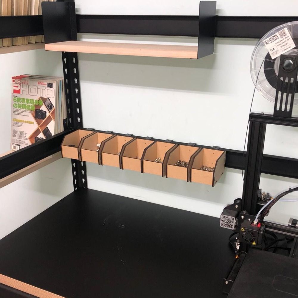 【碰世代設計】免螺絲角鋼零件整理盒 零件盒 整理盒 免螺絲角鋼 配件 角鋼 免螺絲角鋼 收納盒 模型工具 模型零件盒-細節圖3