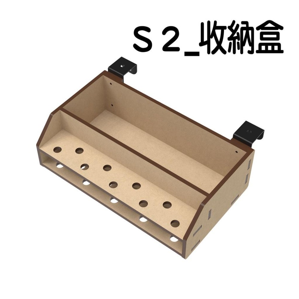 【碰世代設計】免螺絲角鋼零件整理盒 木質零件盒 整理盒 免螺絲角鋼 角鋼 免螺絲角鋼 收納盒 瓶罐架 起子架 起子收納-細節圖7