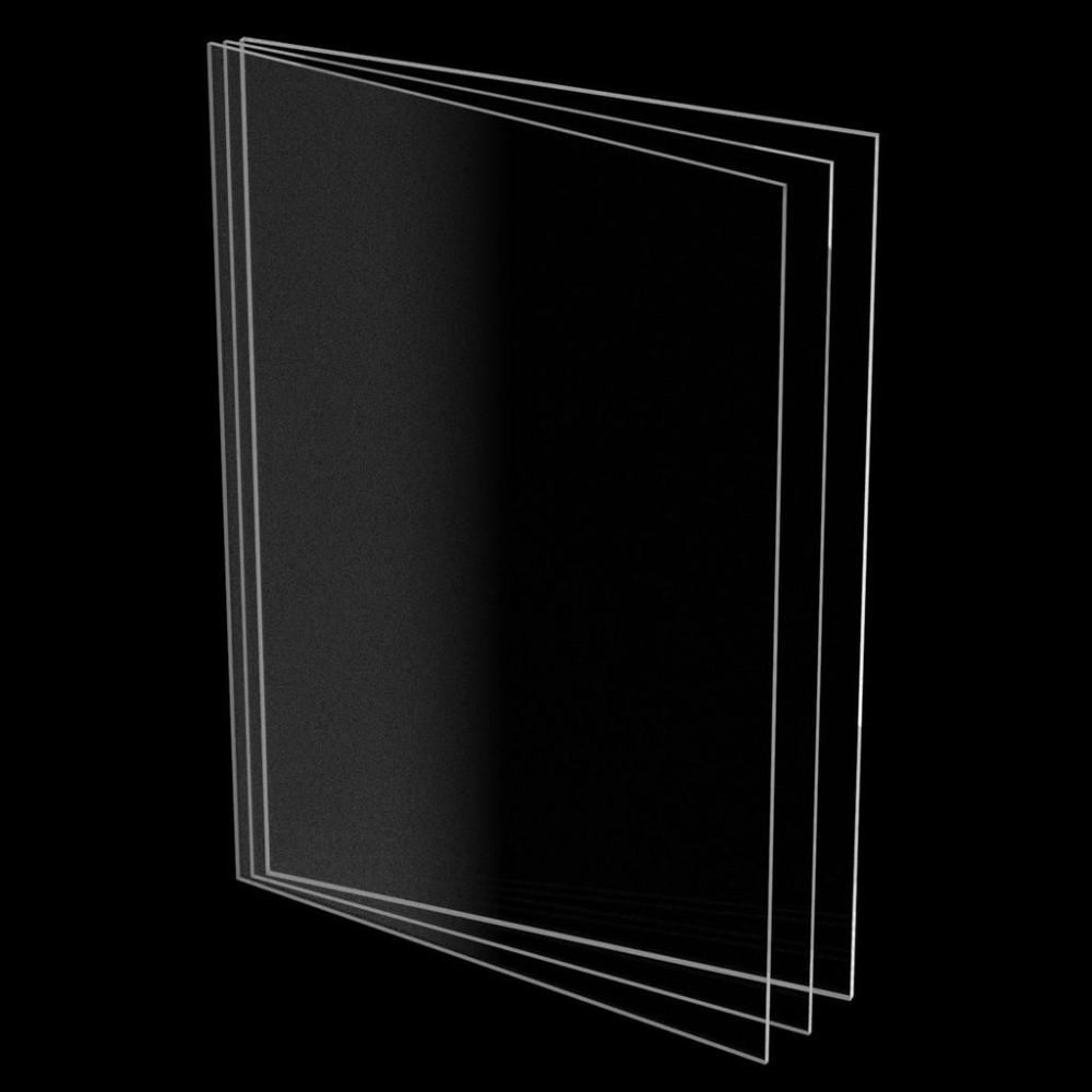 【碰世代設計】A4 壓克力板/有機玻璃/亞克力/壓克力/黑白倒影板 30x21公分-細節圖3