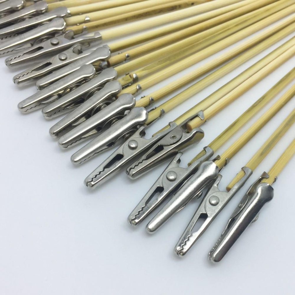 【碰世代設計】噴漆夾 鱷魚夾 串燒夾 模型用噴漆夾 記事夾 10支-細節圖2