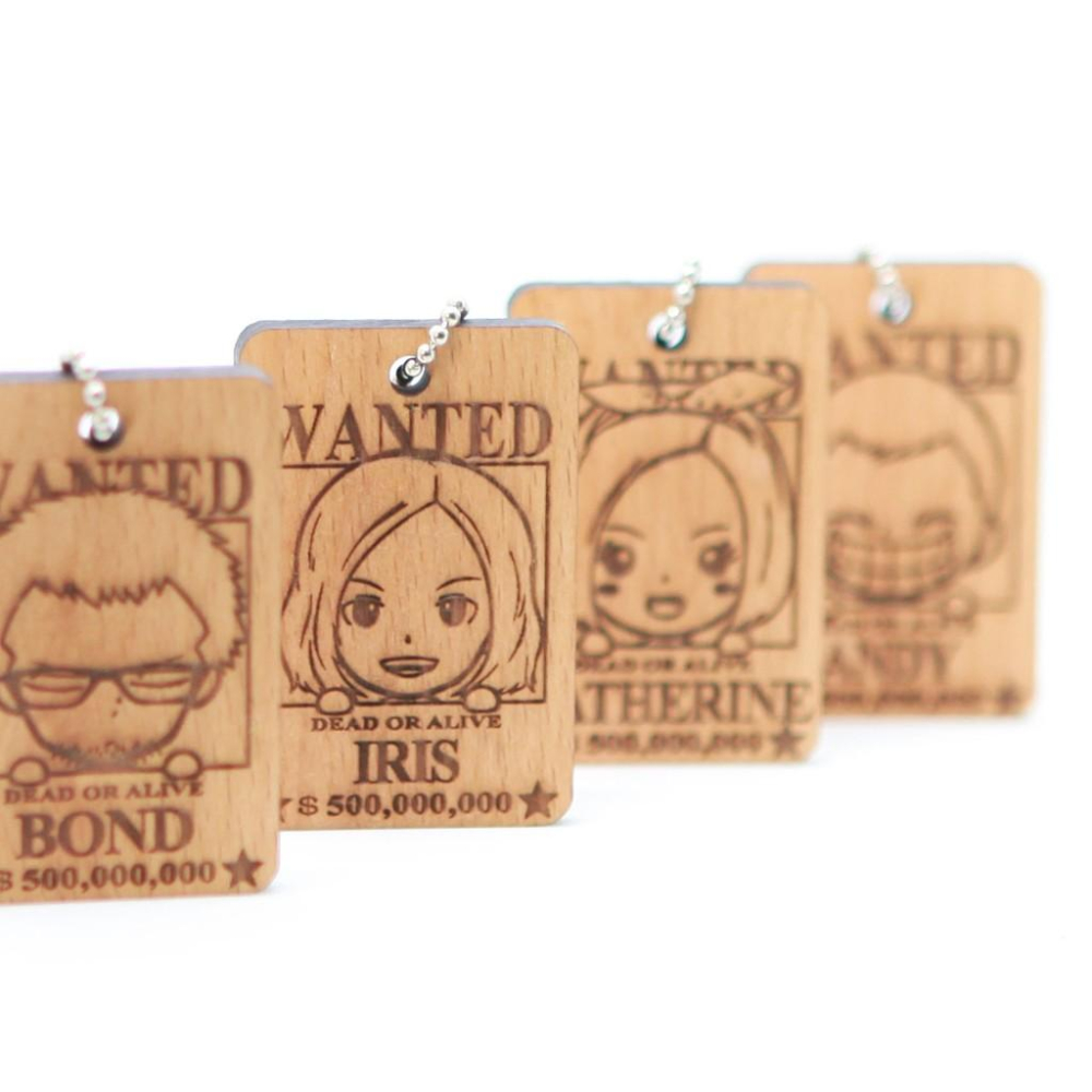 通緝令鑰匙圈/客製化鑰匙圈/情人節/生日禮物/交換禮物-細節圖4