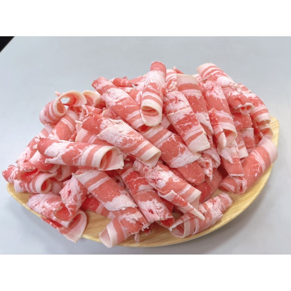 【晨田肉品】美國特選牛五花肉片經濟包1公斤裝#牛培根#牛五花#品質保證#原肉切#便宜大份量#登山#露營#實體店面-細節圖2