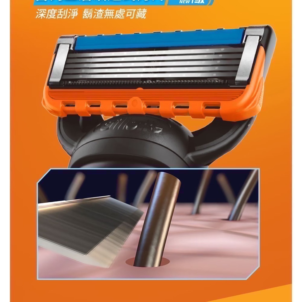 ❗️限時特價❤️好市多代購❤️最新效期🎉直送到家🎉吉列 鋒隱手動刮鬍刀組 刀架 X 1 + 刀頭 X 12-細節圖5