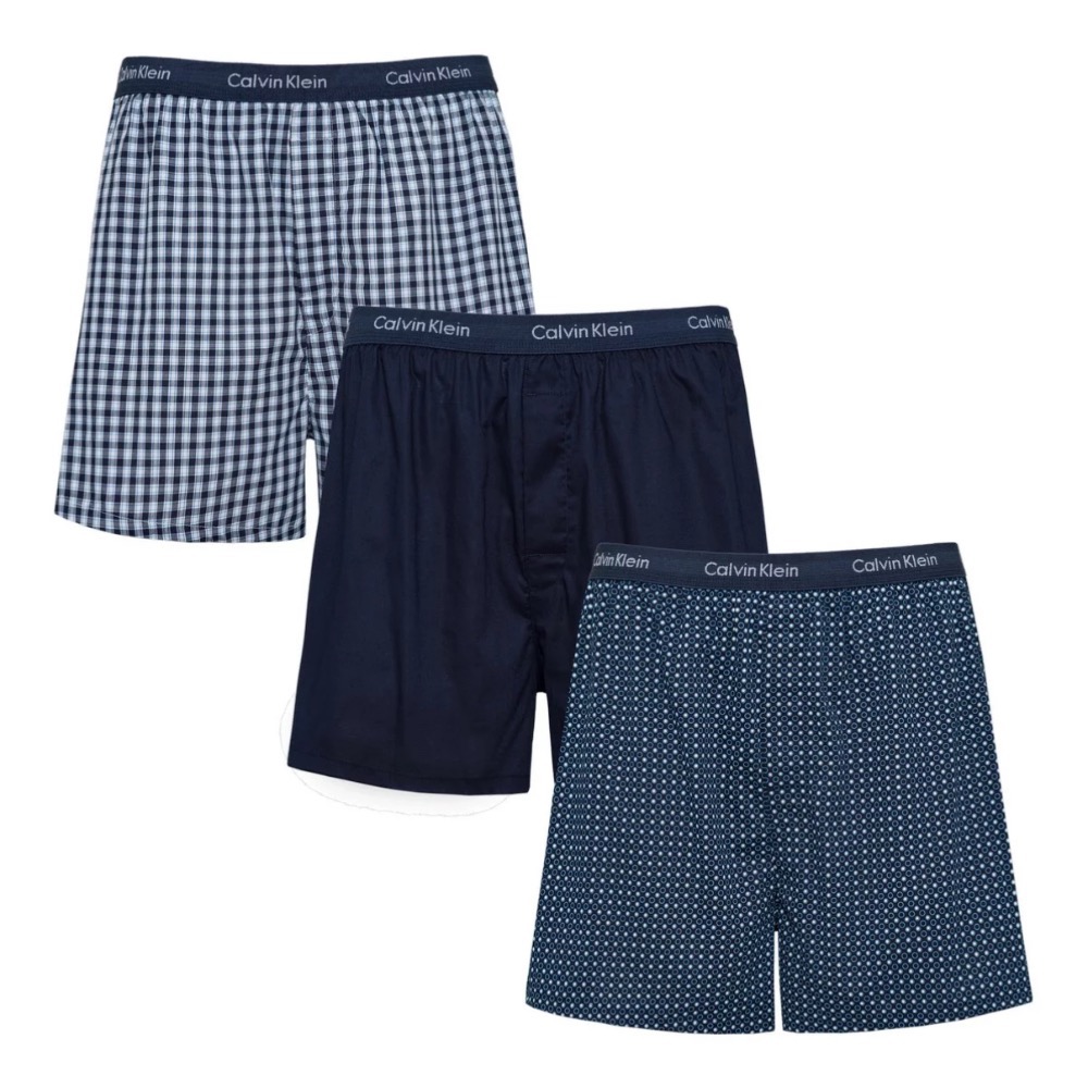 ❗️我最便宜❗️限時特價到2/15 ❤️好市多代購❤️直送到家🎉Calvin Klein 男純棉平口褲3入-規格圖2