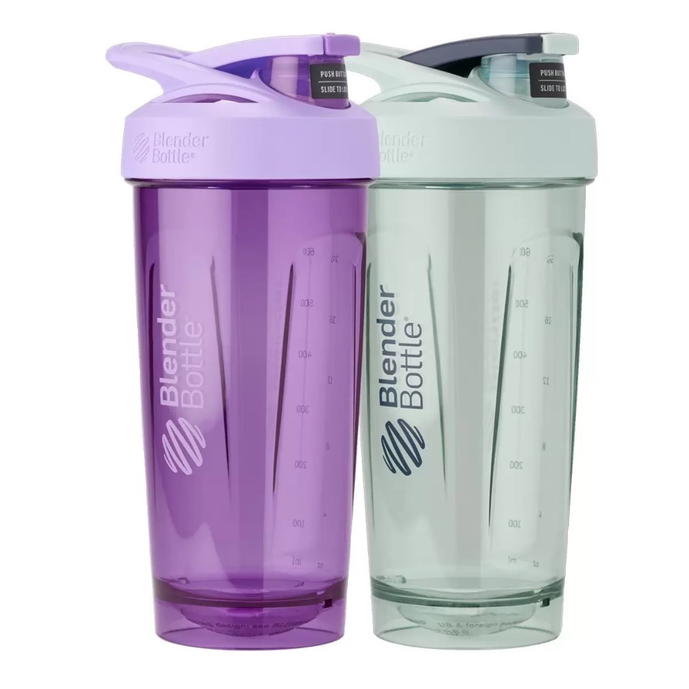 ❗️特價我最便宜！好市多代購❤️Blender Bottle按壓防漏搖搖杯Strada Tritan 828ml 2入組-規格圖3