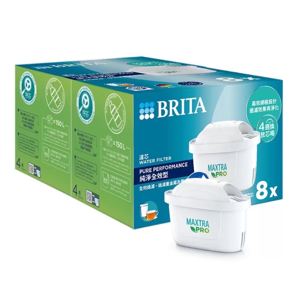 ❗️我最便宜❗️限時特價到1/4 ❤️好市多代購❤️可買單顆🎉Brita Maxtra Pro濾水壺專用濾芯純淨全效型-規格圖3