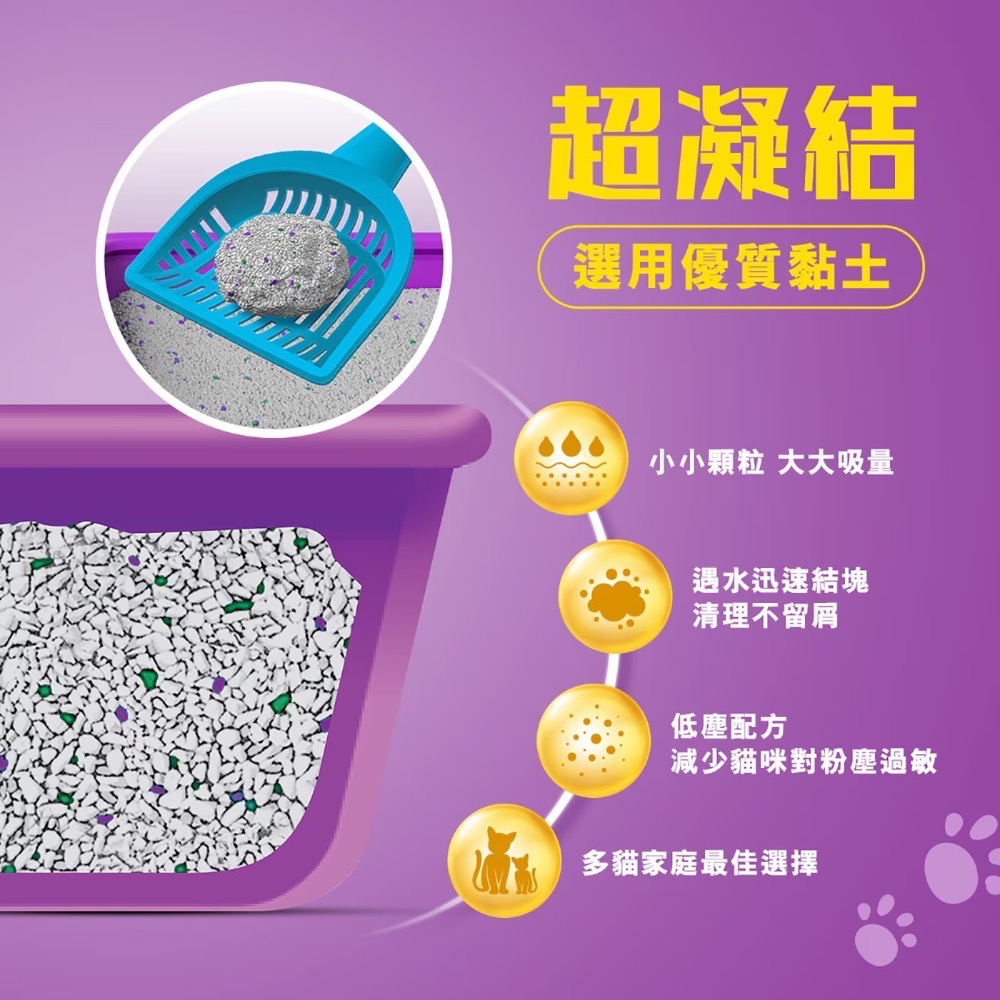 ❗️我最便宜❗️限時特價 ❤️好市多代購❤️最新效期 Scoop Away 超凝結貓砂 4.76公斤 X 4入 X 2組-細節圖3