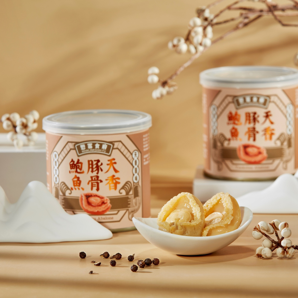 【懋霖食府】天香豚骨鮑魚禮盒(3入組)-細節圖4