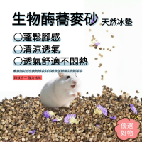 🐾隔日到貨✨ 生物酶蕎麥砂 倉鼠蕎麥砂 蕎麥砂 倉鼠墊料 倉鼠墊材 夏季降溫墊料 倉鼠 吸水 除臭 透氣 無塵 造景