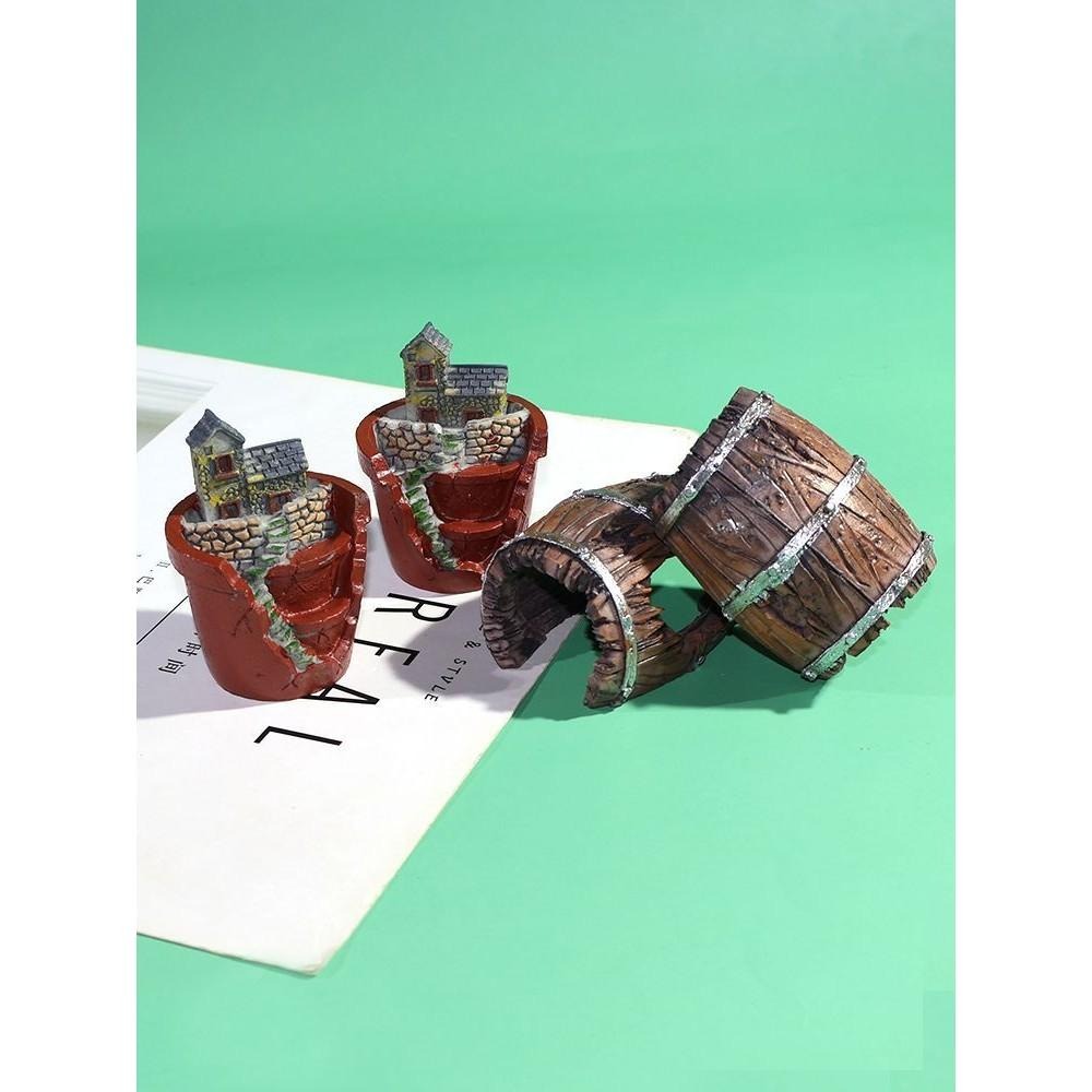 🐾台灣優選✨ 魚缸造景 造景躲避屋 鱼躲避屋 魚蝦躲避屋 魚缸躲避屋 水缸造景 造景裝飾 水族箱造景 生態缸造景-細節圖2