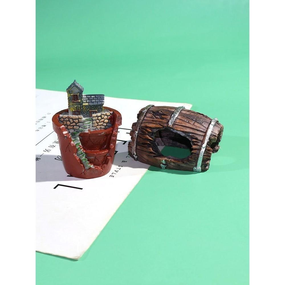 🐾台灣優選✨ 魚缸造景 造景躲避屋 鱼躲避屋 魚蝦躲避屋 魚缸躲避屋 水缸造景 造景裝飾 水族箱造景 生態缸造景-細節圖4