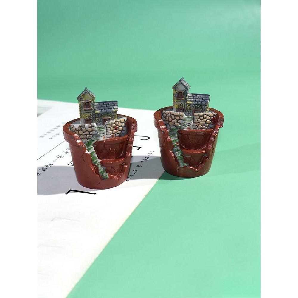 🐾台灣優選✨ 魚缸造景 造景躲避屋 鱼躲避屋 魚蝦躲避屋 魚缸躲避屋 水缸造景 造景裝飾 水族箱造景 生態缸造景-細節圖6