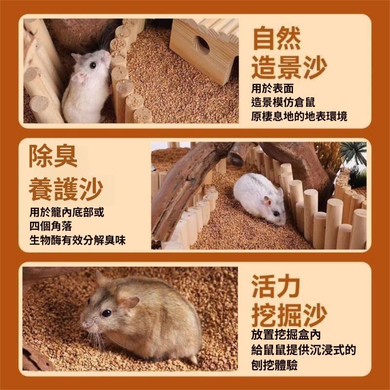 🐾隔日到貨 倉鼠核桃砂 核桃砂墊料 倉鼠墊料 除臭消暑 核桃沙 核桃砂 核桃沙墊料 無塵核桃沙 除臭核桃砂 倉鼠用品-細節圖2