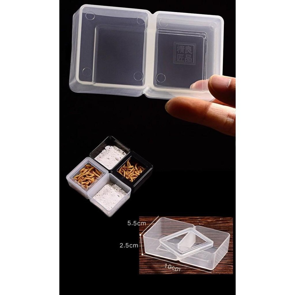 🐾台灣優選 爬蟲餵食盆 防逃食盆 守宮食盆 守宮飼養盒 寵物食盆 寵物水盆 爬蟲食盆 爬蟲水盆 守宮 蜥蜴 爬蟲用品-細節圖8