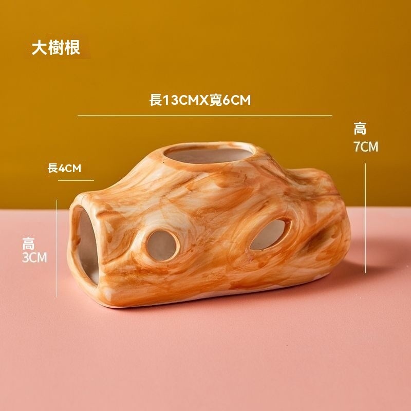 🐾台灣優選 倉鼠陶瓷窩 倉鼠陶瓷屋 倉鼠窩 倉鼠睡窩 倉鼠陶瓷 陶瓷倉鼠窩 倉鼠躲避屋 倉鼠陶瓷樹洞窩 倉鼠造景-規格圖9
