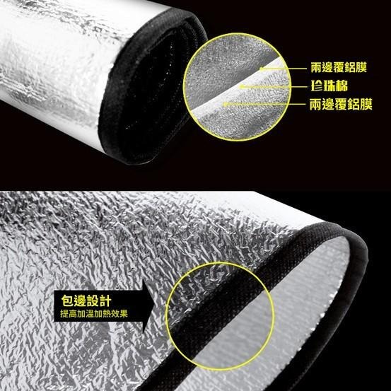 🐾台灣優選✨ 反射膜 反射墊 爬蟲加熱墊反射膜 爬寵 陸龜 守宮 鼕季 加溫爬缸 雨林缸隔熱 爬蟲用品-細節圖2