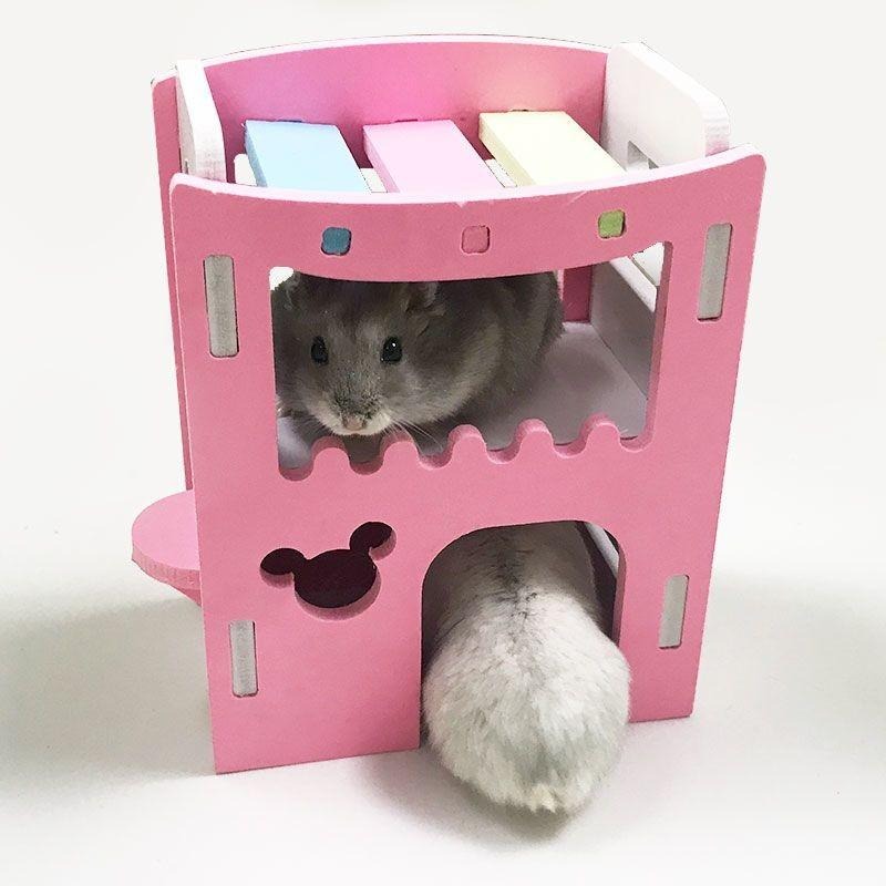 🐾台灣優選 倉鼠造景 倉鼠木屋 倉鼠玩具 倉鼠家具 倉鼠爬梯 倉鼠房子 倉鼠屋子 倉鼠躲避屋 倉鼠躲避 倉鼠用具-細節圖7