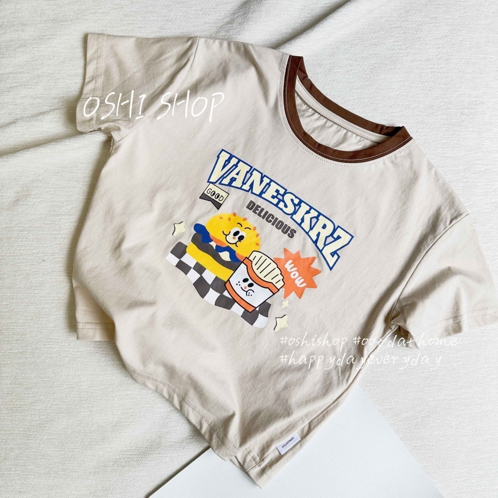 #1352 微風漢堡棉質上衣-細節圖2