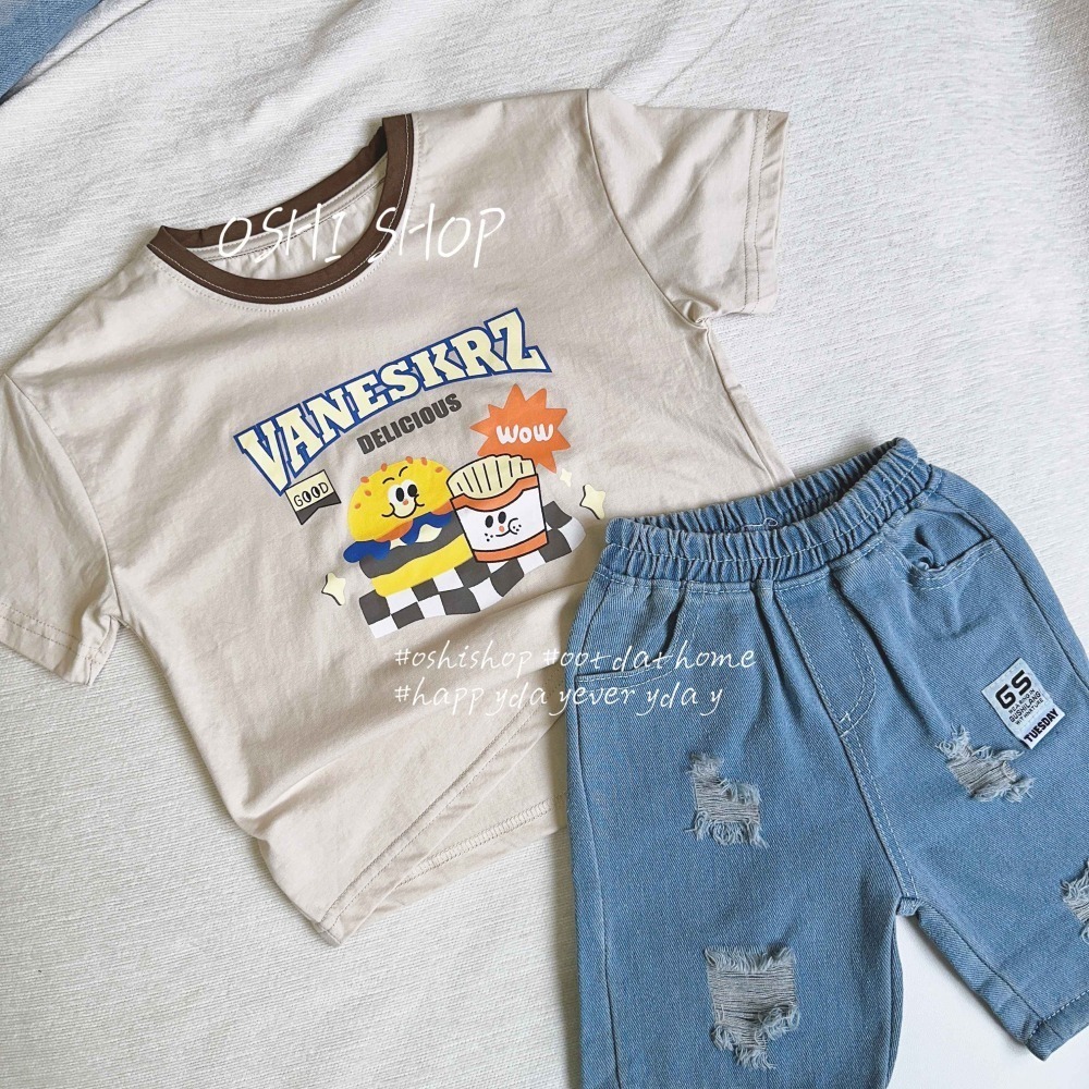 #1352 微風漢堡棉質上衣-細節圖3