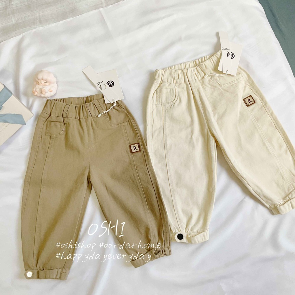 #1154 百搭童趣R標休閒褲-細節圖4