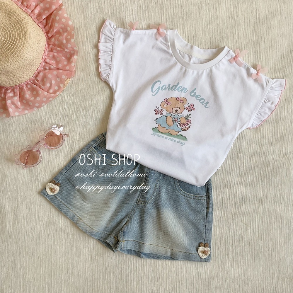 55049 花園小熊T恤-細節圖2