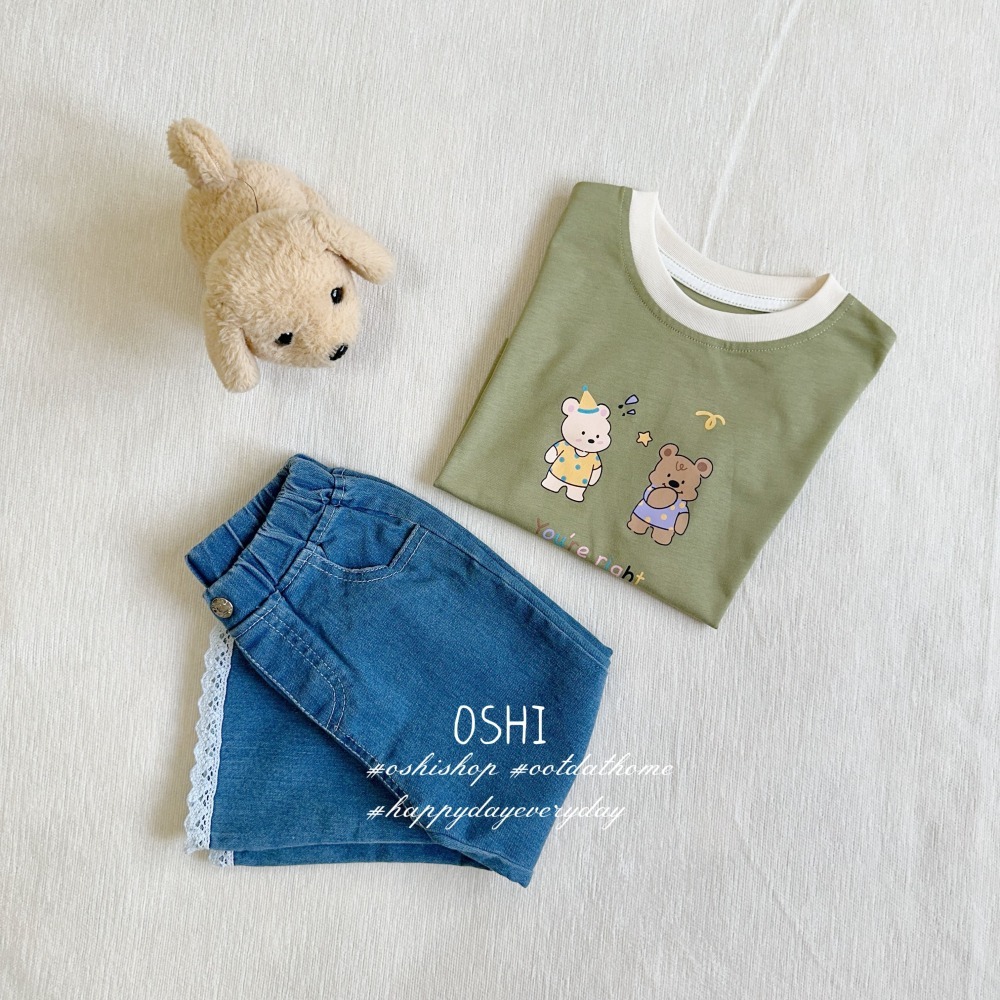 7722 派對小熊童趣T恤-細節圖3