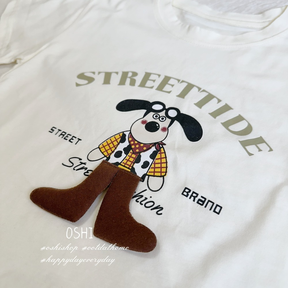 #0027 帥氣立體鞋子狗狗T恤-細節圖2