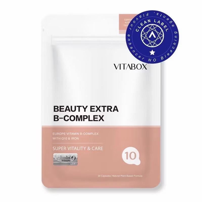 維他盒子 VITABOX 【美妍專科】歐洲天然酵母維生素 B 群+Q10+專利鐵-細節圖2