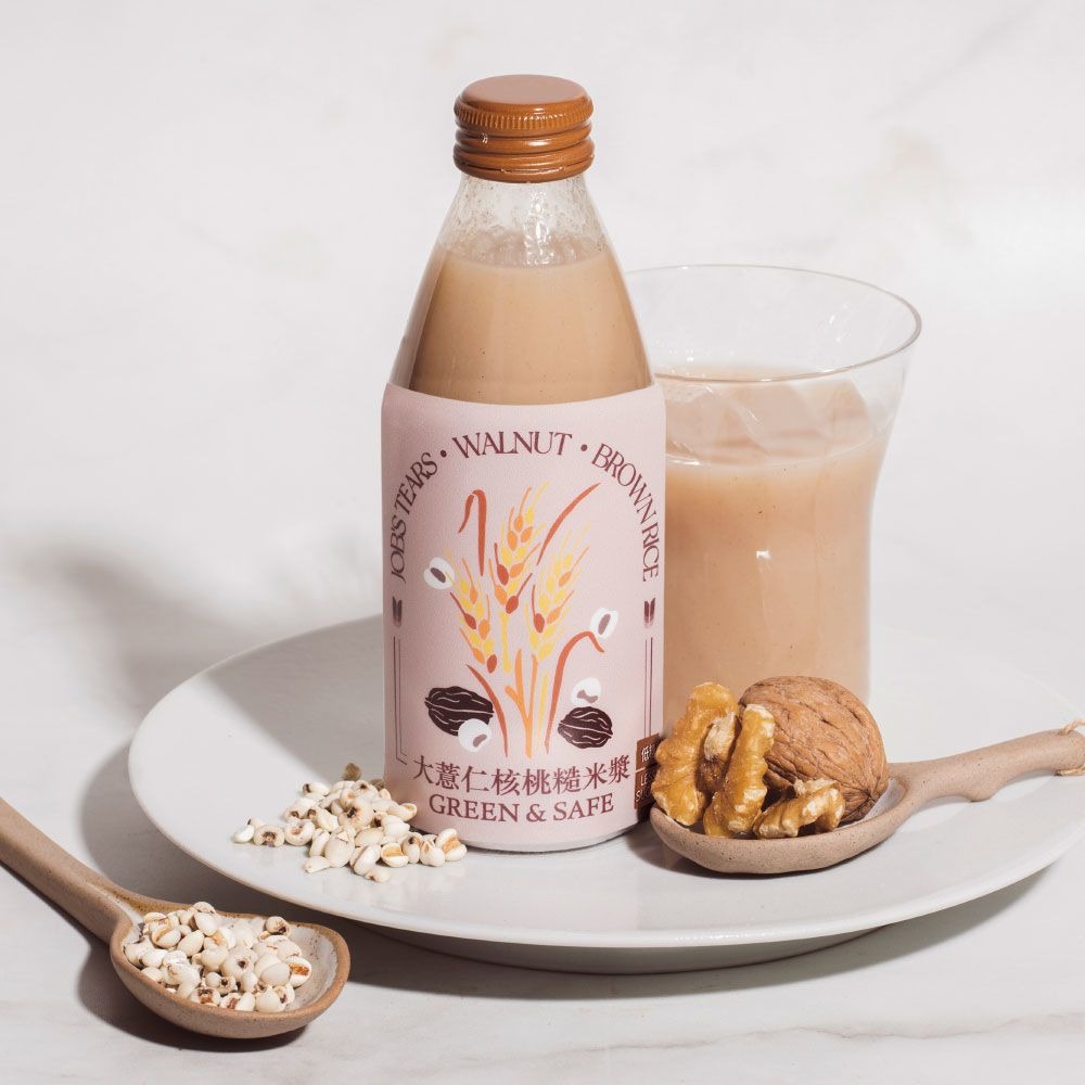 【永豐餘生技x瑪雅夫人限定】米漿 245ml x24入/箱 口味任選 芝麻杏仁黑米漿(低糖) 大薏仁核桃糙米漿(低糖)-細節圖2