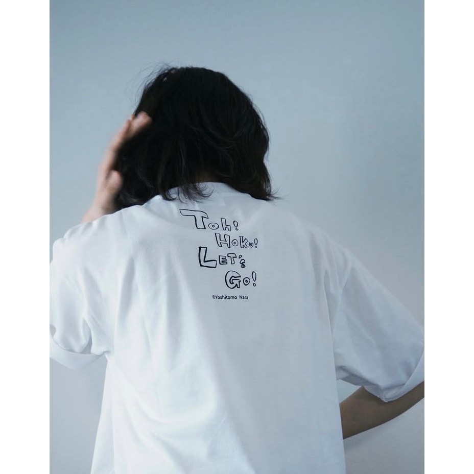 現貨/奈良美智×のんNON能年玲奈×ARABAKI　岩手・大船渡山林火災復興支援T恤 T-Shirt-細節圖4