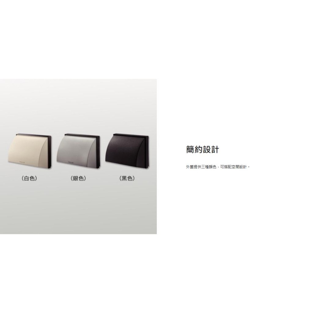 Panasonic 國際牌 掀蓋式防雨插座 防水插座 漏電保護接地插座  WKF2106W (含發票)-細節圖3