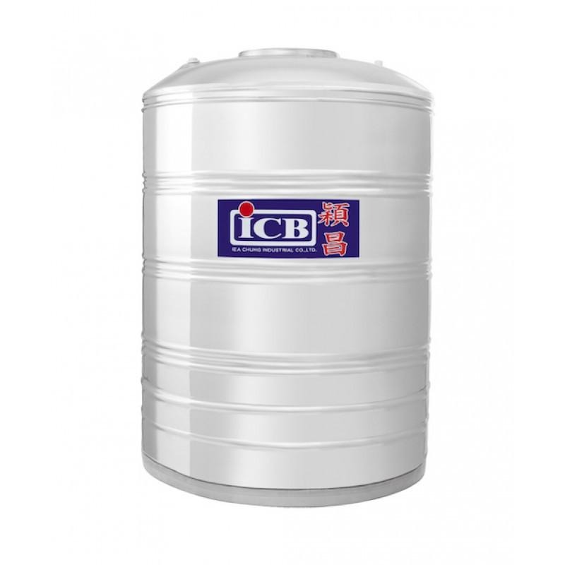 亞昌 穎昌 藍標直式不鏽鋼水塔 普通型 不鏽鋼水塔 ST水塔 平底 槽架 大容量水塔 3噸 / 5頓 ( 含發票 )-細節圖3