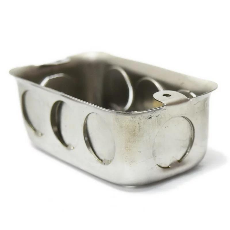 接線盒 304白鐵盒 鐵 不銹鋼BOX 配線盒 BOX 埋入式開關盒 1P 1聯 4分孔 6分孔 (含發票)-細節圖2