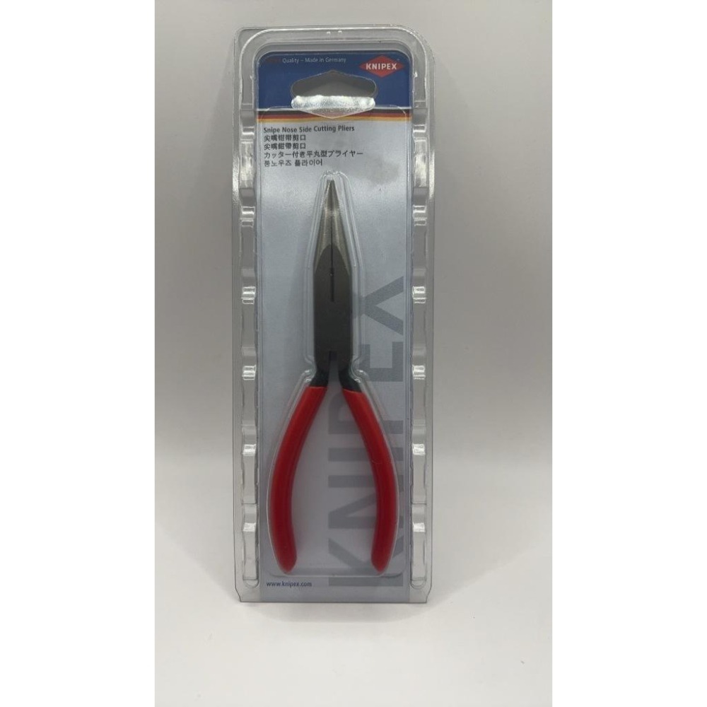 Knipex 德國 K牌 6吋 強力尖嘴鉗 2501160 (含發票)-細節圖6