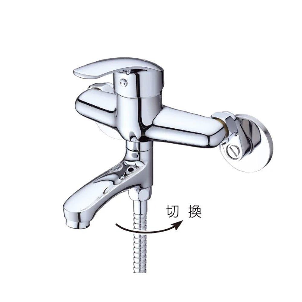 LOLAT 羅力 單槍小淋浴水龍頭 沐浴龍頭 日本進口陶瓷閥芯 大流量單段蓮蓬頭 台製 SNN1465H (含發票)-細節圖3