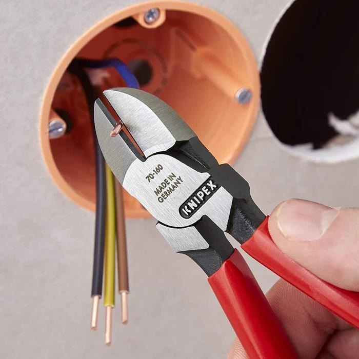 KNIPEX  德國K牌 6＂斜口鉗 強力 斜口鉗 斜口剪 鋼絲鉗 7001160 (含發票)-細節圖4